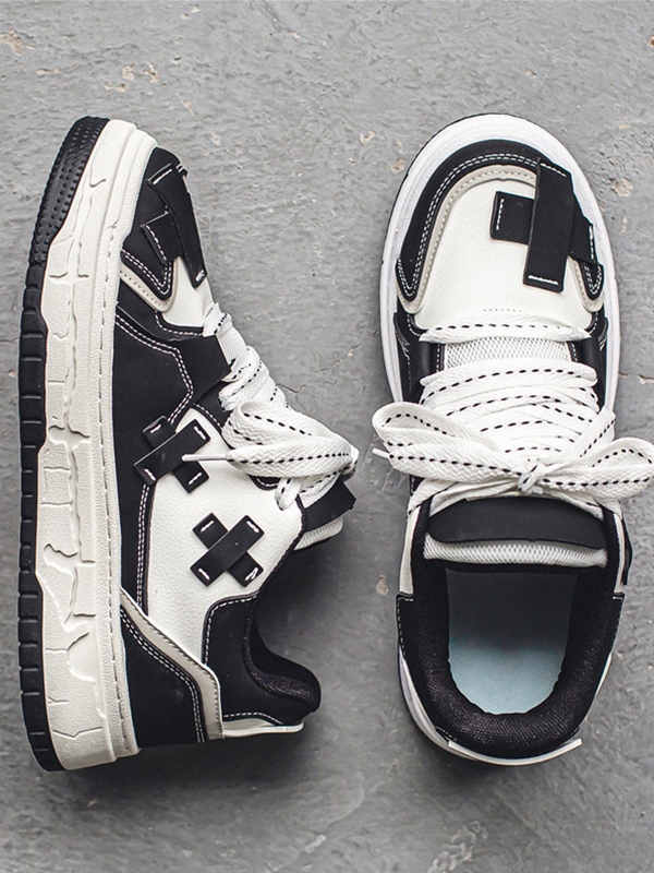 Freizeit-Sneaker mit Cross-Patch für Herren-4